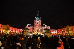 Christmas Market by Charlottenburg Castle in Berlin