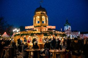 Christmas Market by Charlottenburg Castle in Berlin