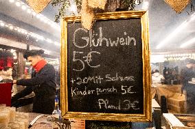 Christmas Market by Charlottenburg Castle in Berlin