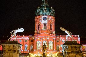 Christmas Market by Charlottenburg Castle in Berlin