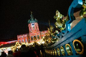 Christmas Market by Charlottenburg Castle in Berlin