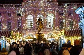 Christmas Market by Charlottenburg Castle in Berlin