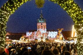 Christmas Market by Charlottenburg Castle in Berlin