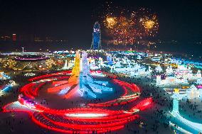 Ice-Snow World In Harbin