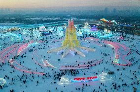 Ice-Snow World In Harbin