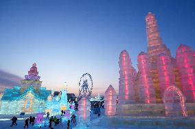 Ice-Snow World In Harbin