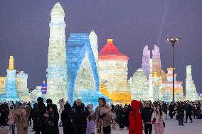 Ice-Snow World In Harbin