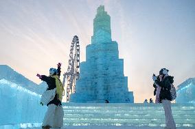 Ice-Snow World In Harbin