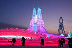 Ice-Snow World In Harbin