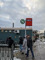 Bavarian Suburban Train And Regional Train Station Starnberg