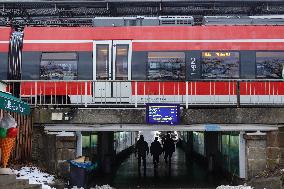 Bavarian Suburban Train And Regional Train Station Starnberg