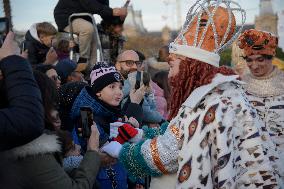 Three Kings Day In Barcelona