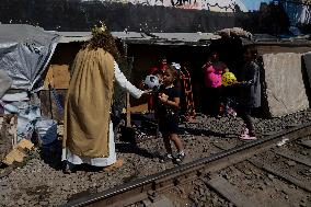 Three Wise Men Visit Migrant Camps In Mexico