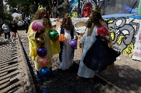 Three Wise Men Visit Migrant Camps In Mexico