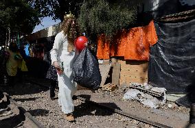 Three Wise Men Visit Migrant Camps In Mexico