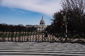 Washington DC  Getting Getting Ready 47th Presidential Inauguration