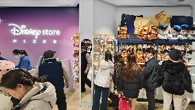 Newly Opened Disney Store in Shanghai