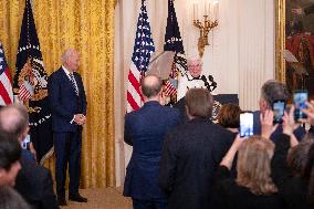 President Delivers Remarks for Democratic Members of Congress