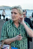 Marine Le Pen on visit in Mayotte