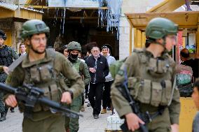 Israeli Security Measures in Hebron Old-City