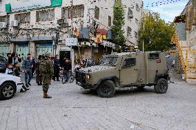 Israeli Security Measures in Hebron Old-City