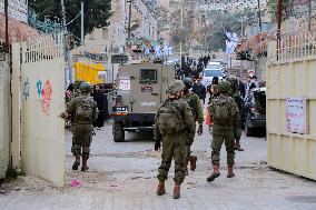 Israeli Security Measures in Hebron Old-City