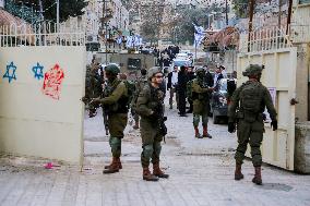 Israeli Security Measures in Hebron Old-City