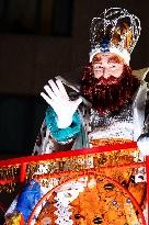 Barcelona Welcomes The Three Kings With A Grand Parade