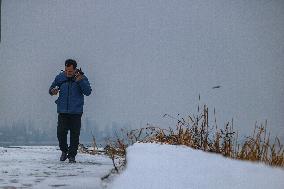 Fresh Spell Of Snowfall In Kashmir