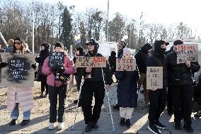 Dont Be Silent! Captivity Kills rally in Kyiv