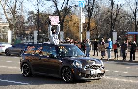 Dont Be Silent! Captivity Kills rally in Kyiv