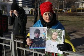 Dont Be Silent! Captivity Kills rally in Kyiv