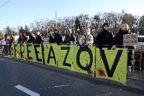 Dont Be Silent! Captivity Kills rally in Kyiv