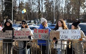 Dont Be Silent! Captivity Kills rally in Kyiv