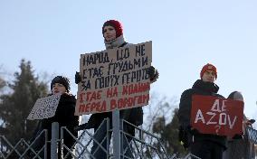 Dont Be Silent! Captivity Kills rally in Kyiv