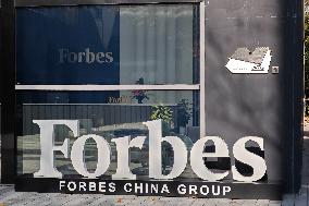 Forbes China Group Office in Shanghai