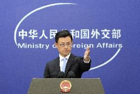 New Chinese Foreign Ministry spokesperson