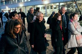 Elisabeth Borne visits an elementary school - Longjumeau