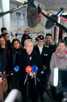 Elisabeth Borne visits an elementary school - Longjumeau