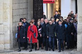 Weekly cabinet meeting - Paris