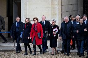 Weekly cabinet meeting - Paris