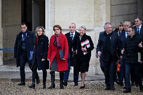 Weekly cabinet meeting - Paris