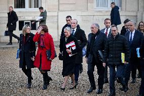 Weekly cabinet meeting - Paris