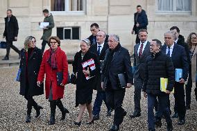 Weekly cabinet meeting - Paris