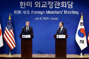 U.S. Secretary of State Blinken in Seoul