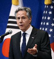 U.S. Secretary of State Blinken in Seoul