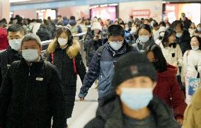 Spreading infectious diseases in China