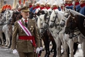 Royals At Military Easter 2025 - Madrid