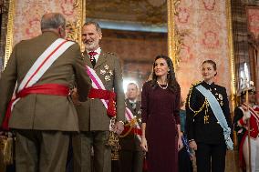 Royals At Military Easter 2025 - Madrid