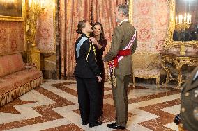 Royals At Military Easter 2025 - Madrid